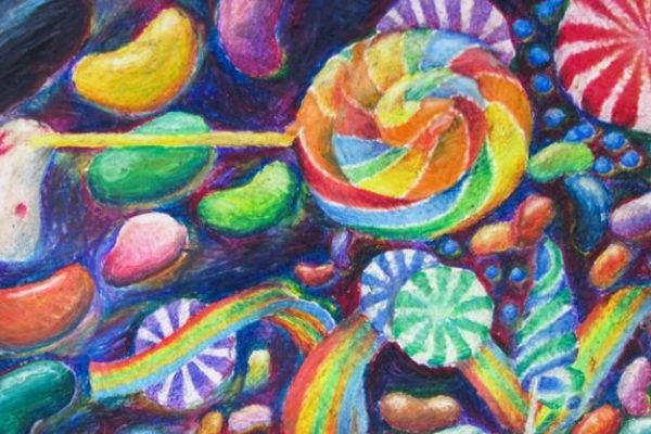 candy drawing